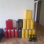 خرطومی جمع شونده گالن فلزی